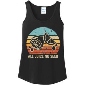 Funny Vasectomy Gifts All Juice No Seed Ladies Essential Tank