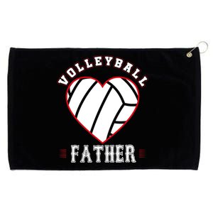 Father Volleyball Gifts Funny Father's Day Sports Lover Dad Grommeted Golf Towel