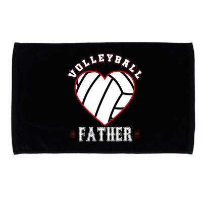 Father Volleyball Gifts Funny Father's Day Sports Lover Dad Microfiber Hand Towel