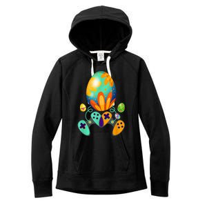 Funny Video Game Gift Easter Eggs Gaming Console Control Funny Gift Women's Fleece Hoodie