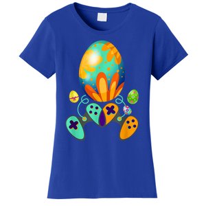 Funny Video Game Gift Easter Eggs Gaming Console Control Funny Gift Women's T-Shirt