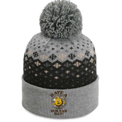 Funny Vintage Golfing Have A Sub Par Day The Baniff Cuffed Pom Beanie