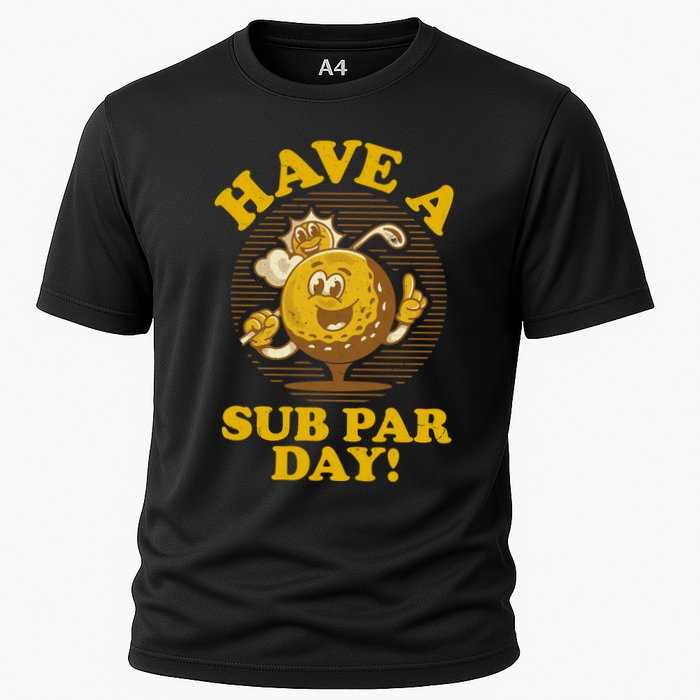 Funny Vintage Golfing Have A Sub Par Day Performance Shirt