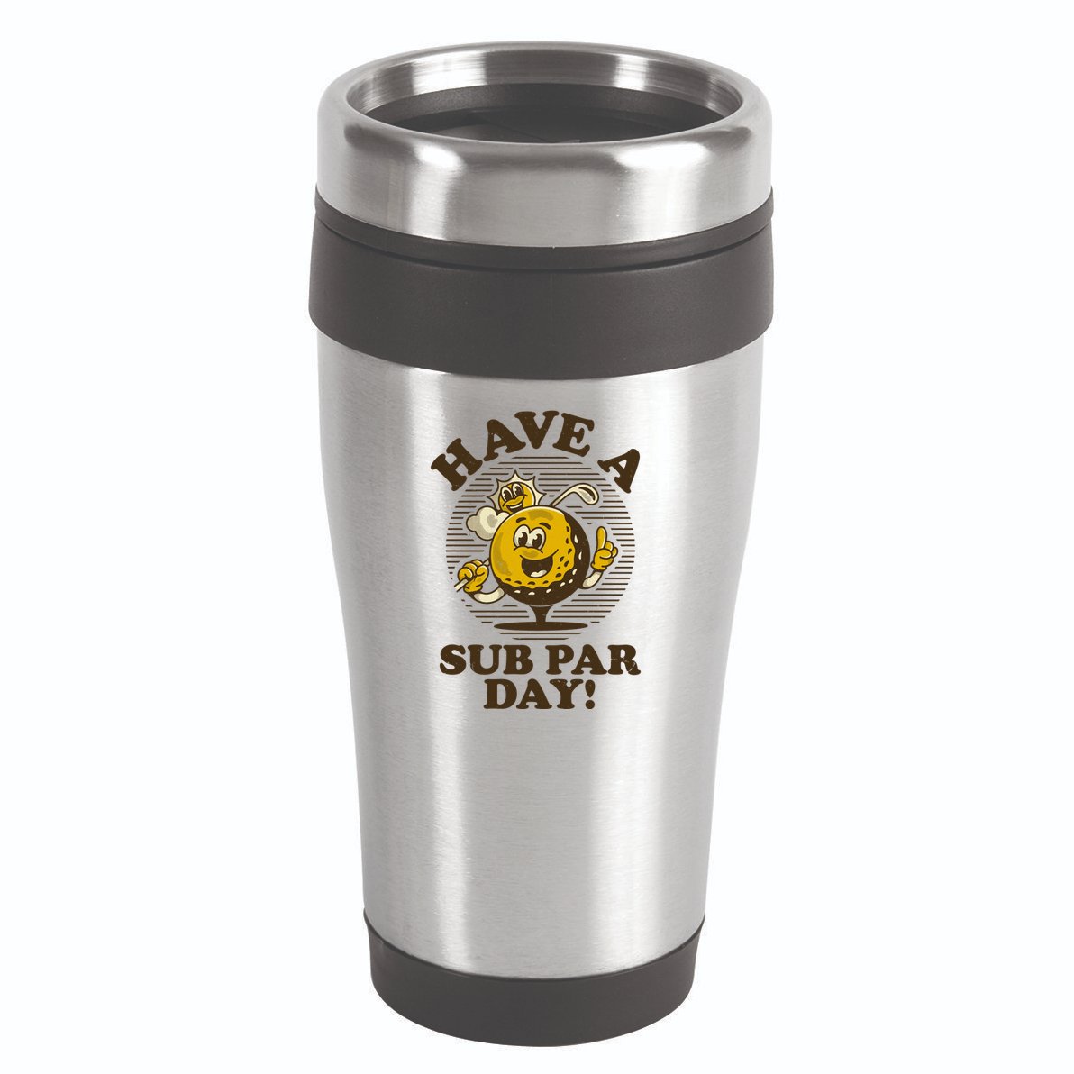 Funny Vintage Golfing Have A Sub Par Day 16oz Travel Tumbler