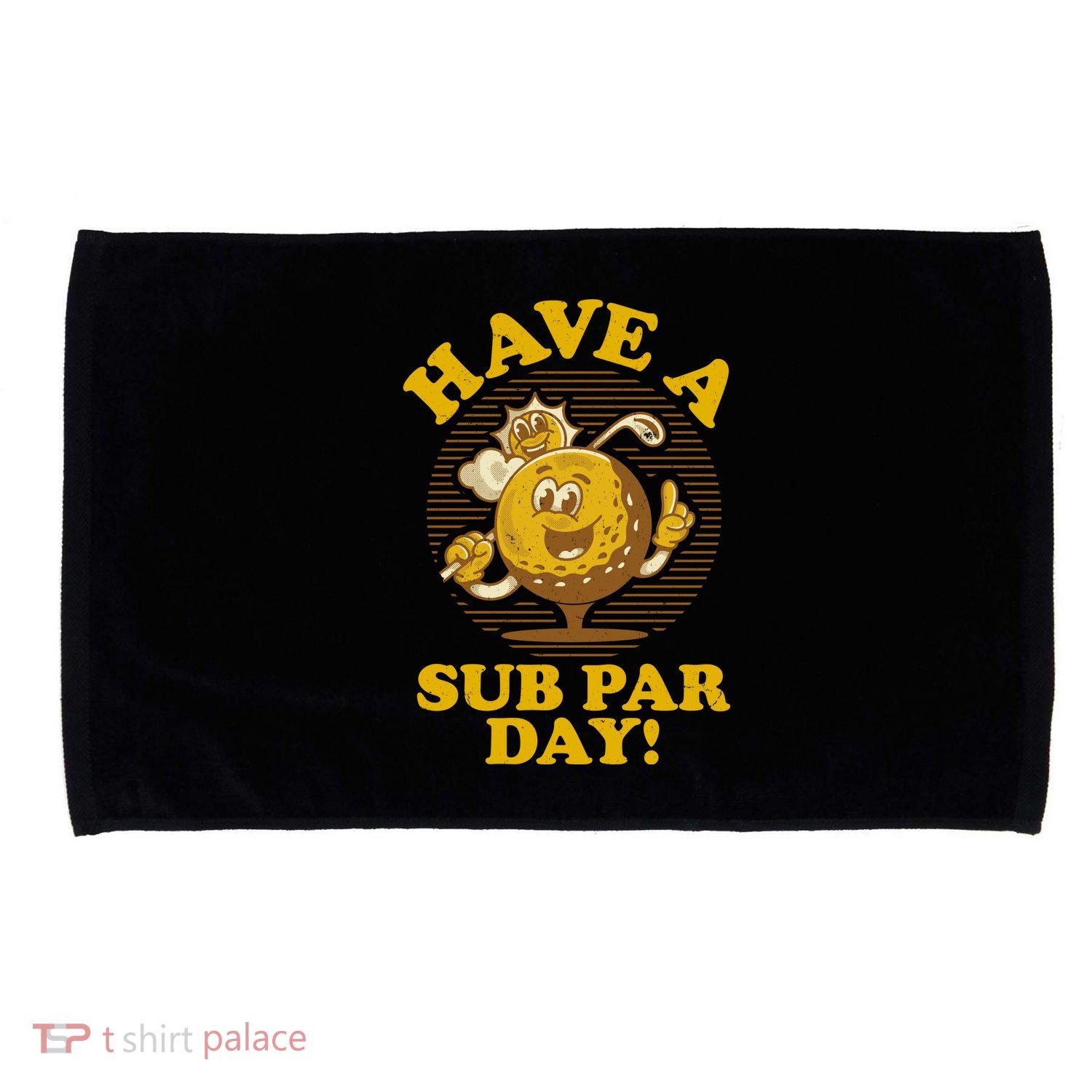 Funny Vintage Golfing Have A Sub Par Day Microfiber Hand Towel