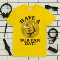 Funny Vintage Golfing Have A Sub Par Day T-Shirt