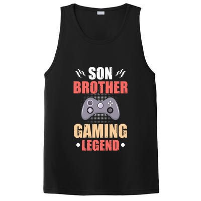 Funny Video Gamer Son Brother Gaming Legend PosiCharge Competitor Tank