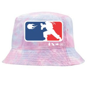 Fighters Video Game League Player Logo Tie-Dyed Bucket Hat