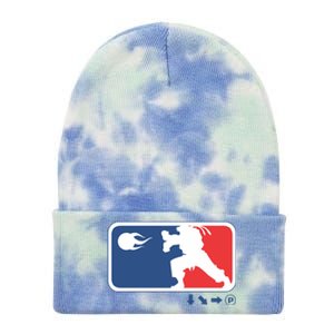 Fighters Video Game League Player Logo Tie Dye 12in Knit Beanie