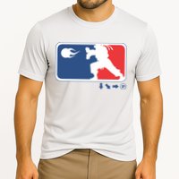 Fighters Video Game League Player Logo Cooling Performance Crew T-Shirt