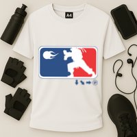 Fighters Video Game League Player Logo Cooling Performance Crew T-Shirt