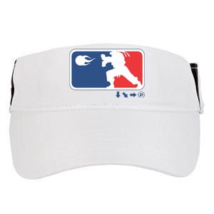 Fighters Video Game League Player Logo Adult Drive Performance Visor