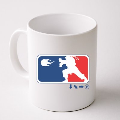 Fighters Video Game League Player Logo Mug