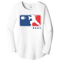 Fighters Video Game League Player Logo Women's Perfect Tri Tunic Long Sleeve Shirt