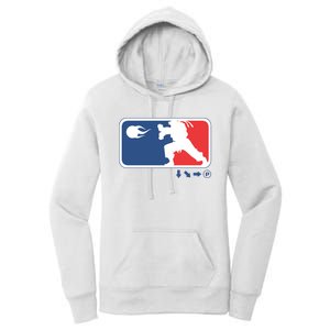 Fighters Video Game League Player Logo Women's Pullover Hoodie