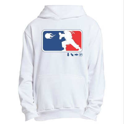 Fighters Video Game League Player Logo Urban Pullover Hoodie