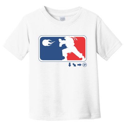 Fighters Video Game League Player Logo Toddler T-Shirt