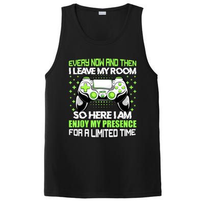 Funny Video Games Every Now And Then I Leave My Room Gaming PosiCharge Competitor Tank