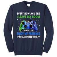 Funny Video Games Every Now And Then I Leave My Room Gaming Sweatshirt