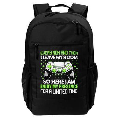 Funny Video Games Every Now And Then I Leave My Room Gaming  Backpack