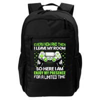 Funny Video Games Every Now And Then I Leave My Room Gaming  Backpack