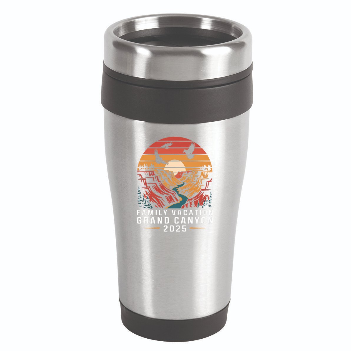 Family Vacation Grand Canyon 2025 Family Vacation Arizona Meaningful Gift 16oz Travel Tumbler