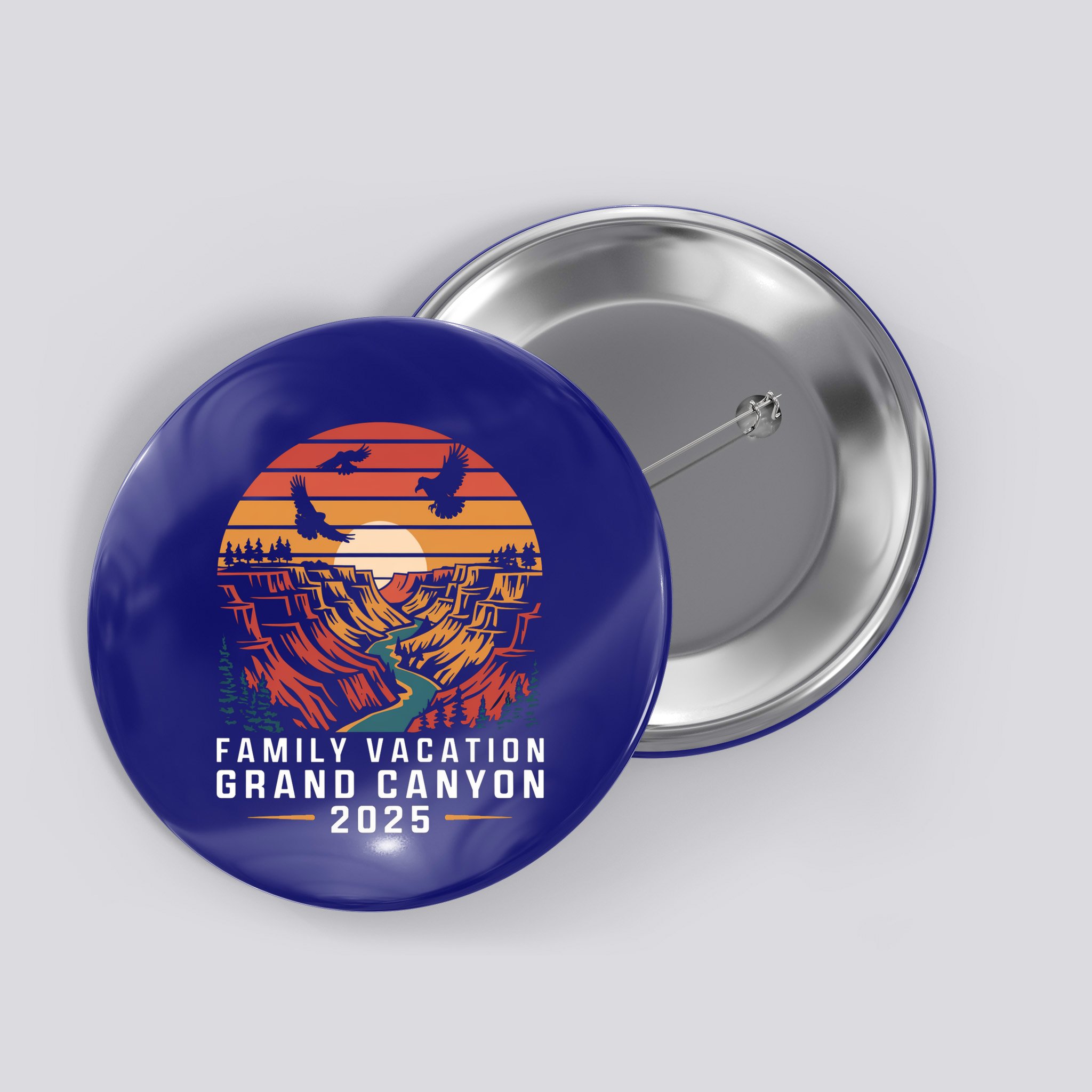 Family Vacation Grand Canyon 2025 Family Vacation Arizona Meaningful Gift Button
