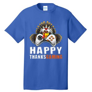 Funny Video Game Console Turkey Thanksgiving Gamers Gaming Tall T-Shirt