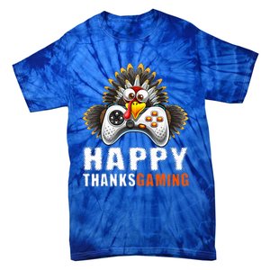 Funny Video Game Console Turkey Thanksgiving Gamers Gaming Tie-Dye T-Shirt