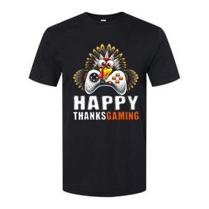 Funny Video Game Console Turkey Thanksgiving Gamers Gaming Softstyle CVC T-Shirt