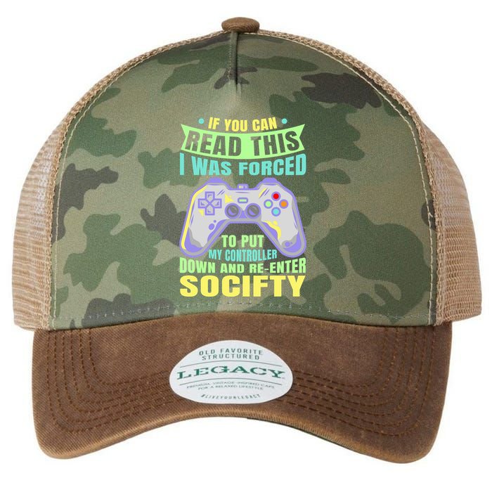 Funny Video Game Lover Geeky Gamer Nerd Gamer Gaming Addict Legacy Tie Dye Trucker Hat