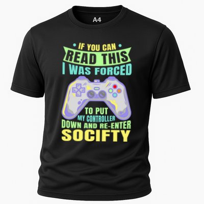 Funny Video Game Lover Geeky Gamer Nerd Gamer Gaming Addict Performance Shirt