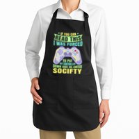 Funny Video Game Lover Geeky Gamer Nerd Gamer Gaming Addict Apron