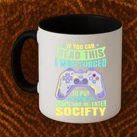 Funny Video Game Lover Geeky Gamer Nerd Gamer Gaming Addict Mug