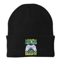 Funny Video Game Lover Geeky Gamer Nerd Gamer Gaming Addict Beanie