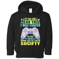Funny Video Game Lover Geeky Gamer Nerd Gamer Gaming Addict Toddler Hoodie