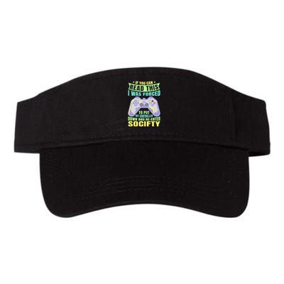 Funny Video Game Lover Geeky Gamer Nerd Gamer Gaming Addict Visor
