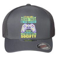 Funny Video Game Lover Geeky Gamer Nerd Gamer Gaming Addict Flexfit Unipanel Trucker Cap