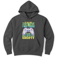 Funny Video Game Lover Geeky Gamer Nerd Gamer Gaming Addict Hoodie