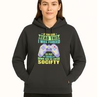 Funny Video Game Lover Geeky Gamer Nerd Gamer Gaming Addict Hoodie