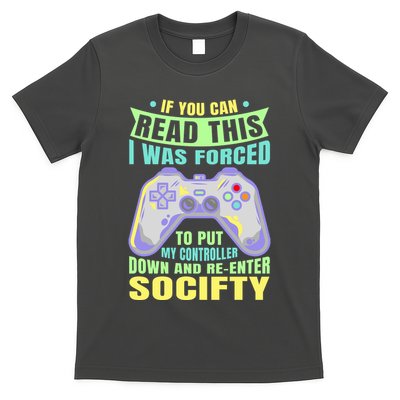 Funny Video Game Lover Geeky Gamer Nerd Gamer Gaming Addict T-Shirt