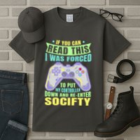 Funny Video Game Lover Geeky Gamer Nerd Gamer Gaming Addict Tall T-Shirt