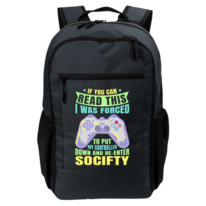 Funny Video Game Lover Geeky Gamer Nerd Gamer Gaming Addict Backpack