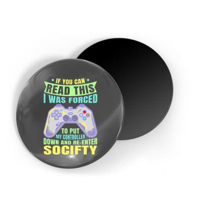 Funny Video Game Lover Geeky Gamer Nerd Gamer Gaming Addict Magnet