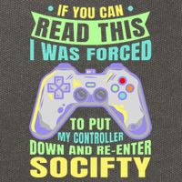 Funny Video Game Lover Geeky Gamer Nerd Gamer Gaming Addict Cotton Canvas Backpack