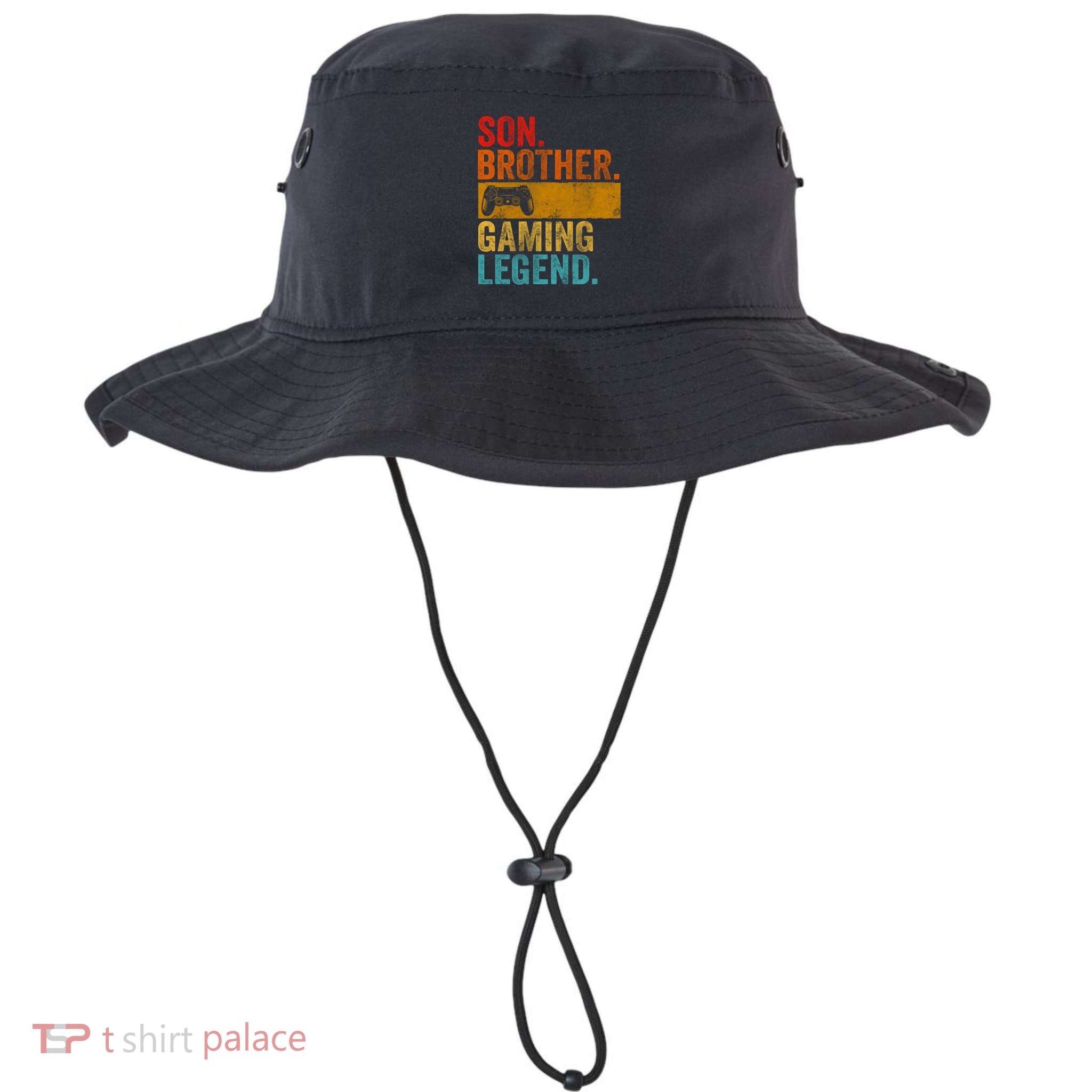 Funny Video Gamer Son Brother Gaming Legend Gift Bucket Hat