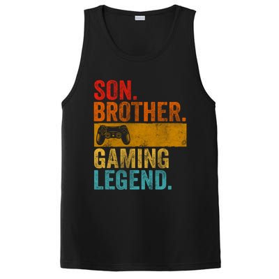 Funny Video Gamer Son Brother Gaming Legend Gift PosiCharge Competitor Tank