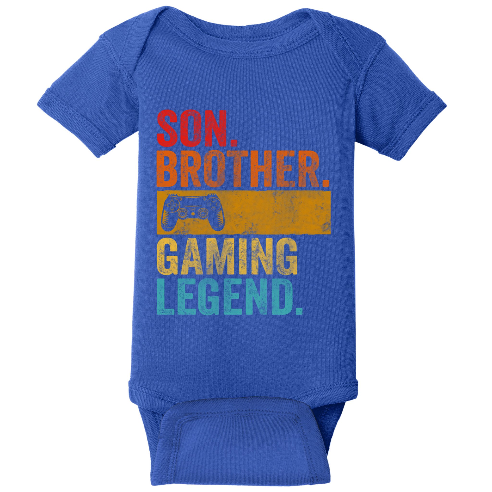 Funny Video Gamer Son Brother Gaming Legend Gift Baby Bodysuit