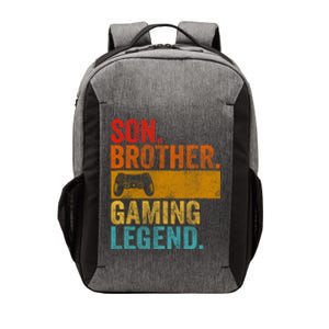 Funny Video Gamer Son Brother Gaming Legend Gift Vector Backpack