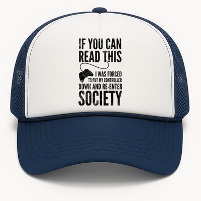 Funny Video Game Gift For Gamers Who Love Gaming Trucker Hat